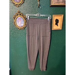 Athleta Girl Powervita Gray Joggers Sz 14